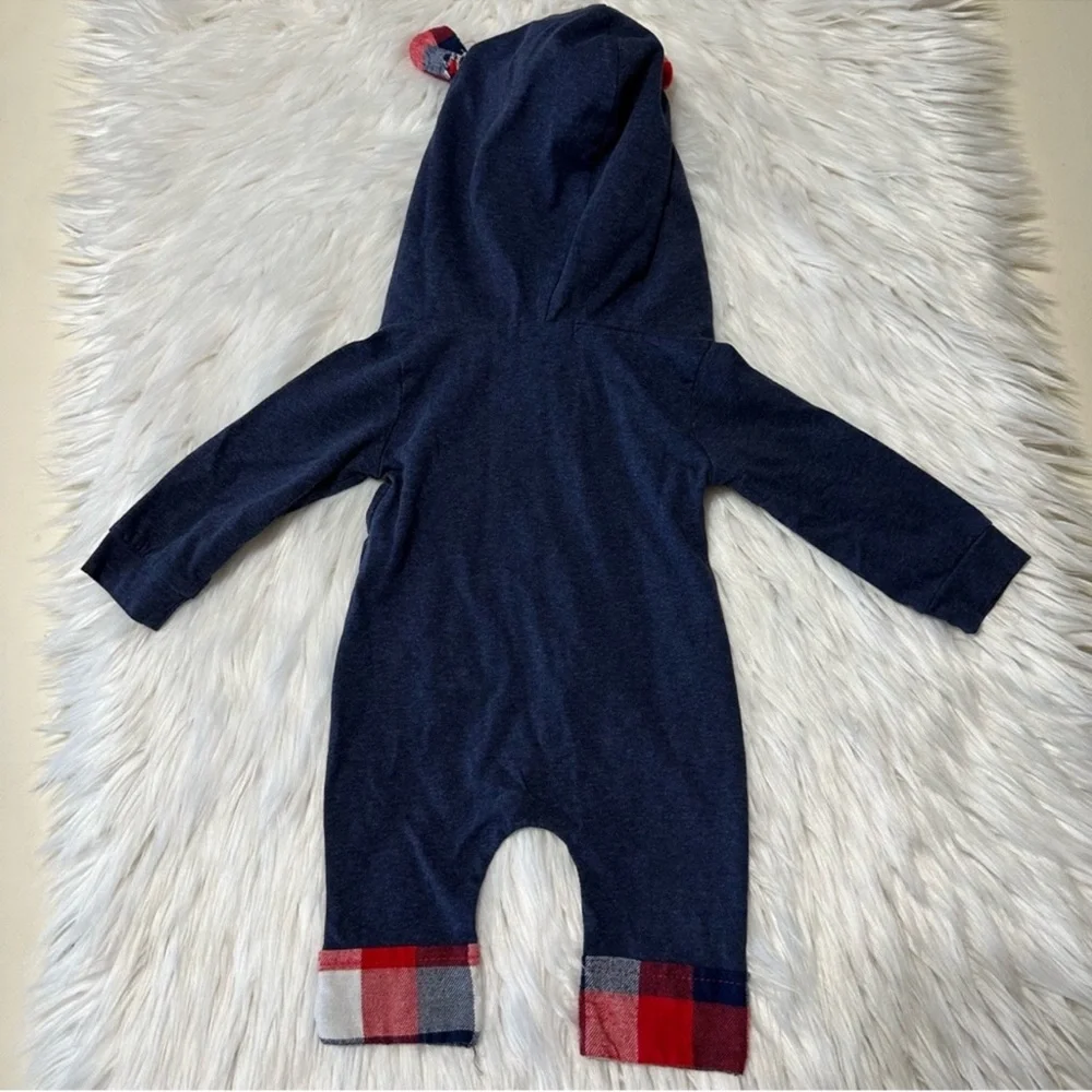 Atpapa Catpapa Hooded Romper‎
